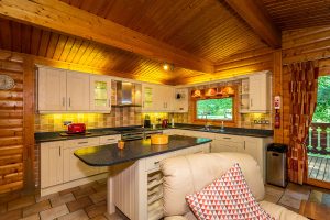 Cherry Lodge Log Cabin at Kenwick Park